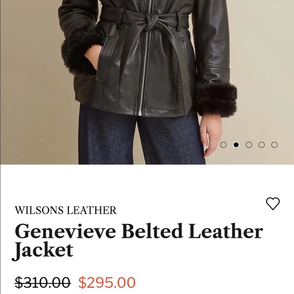 Wilson’s Leather Genevieve leather jacket, women’s Medium - Picture 14 of 16